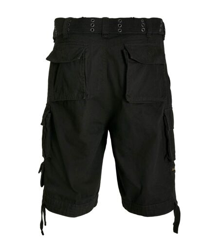 Short À Poches Savage Homme Noir Build Your Brand