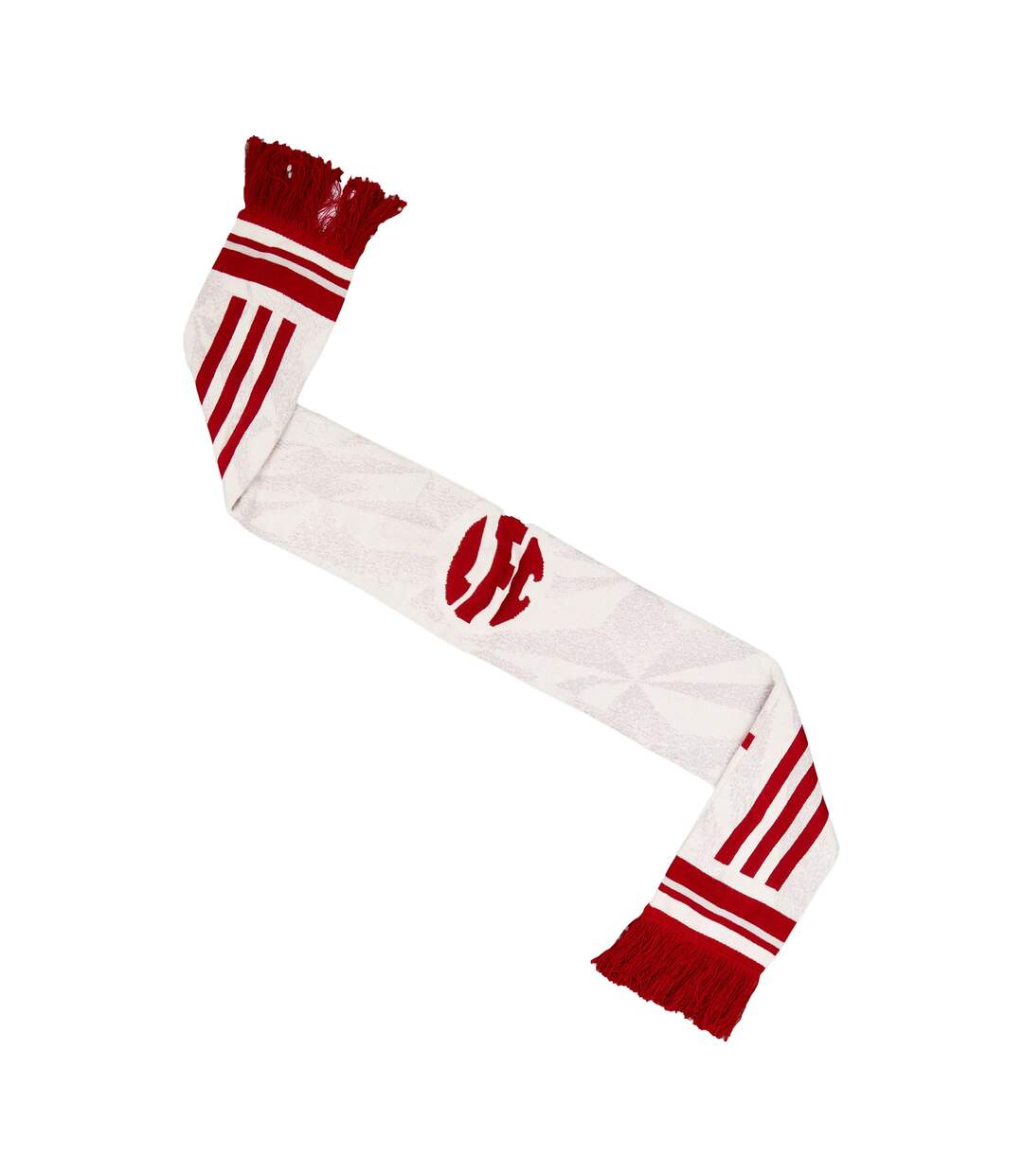 Écharpe Motif/style Liverpool Fc Taille Unique Blanc Rouge Adidas-2