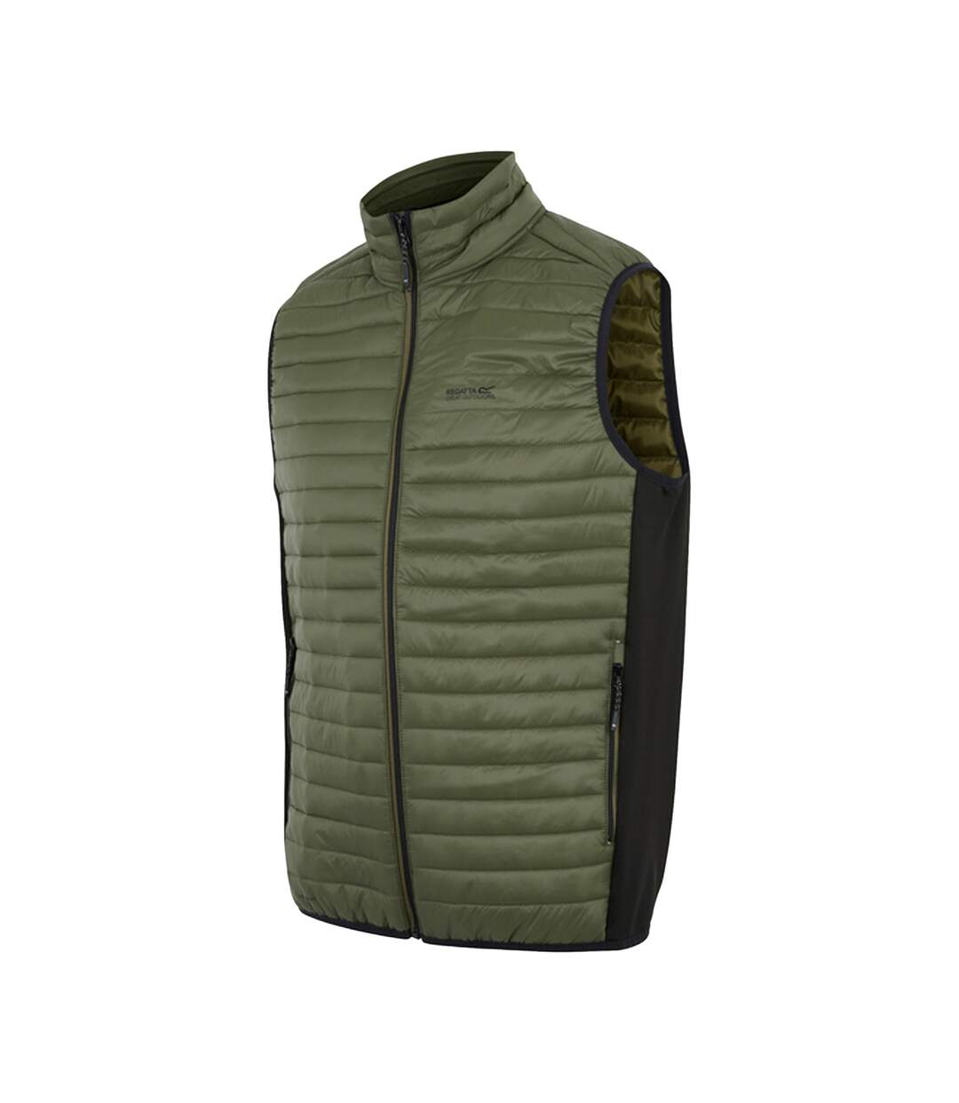 Mens Andreson Hybrid Padded Jacket Olive Night Black Regatta-4