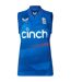 T-shirt Sans Manches Motif/style Cricket D´angleterre Femme Bleu Marine Castore-1