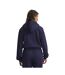 Womens/ladies Fleece Full Zip Hoodie Blue Under Armour-2