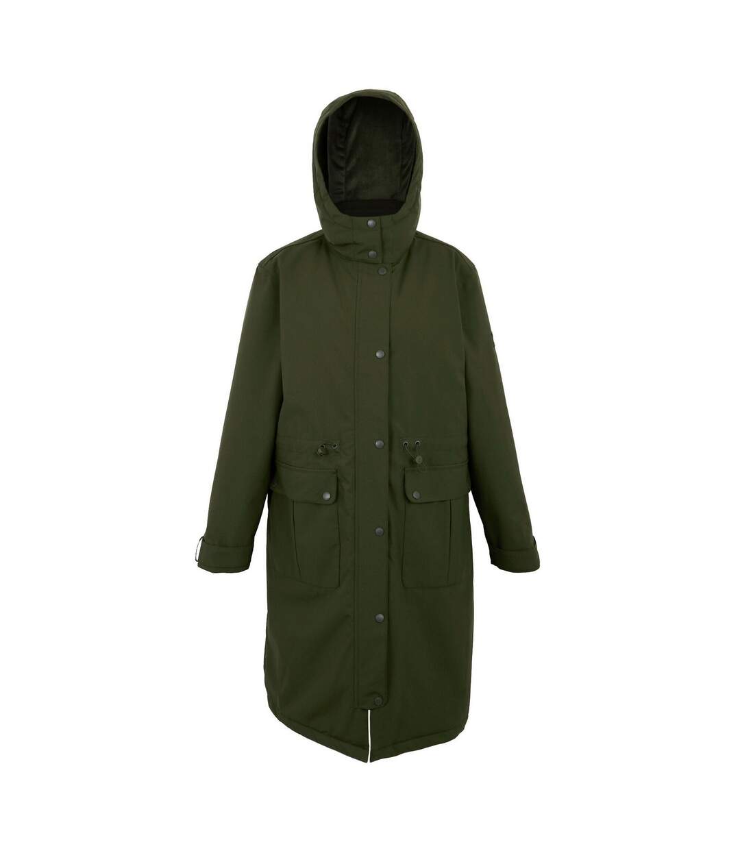 Veste Imperméable Yannta Femme Kaki Foncé Regatta-2
