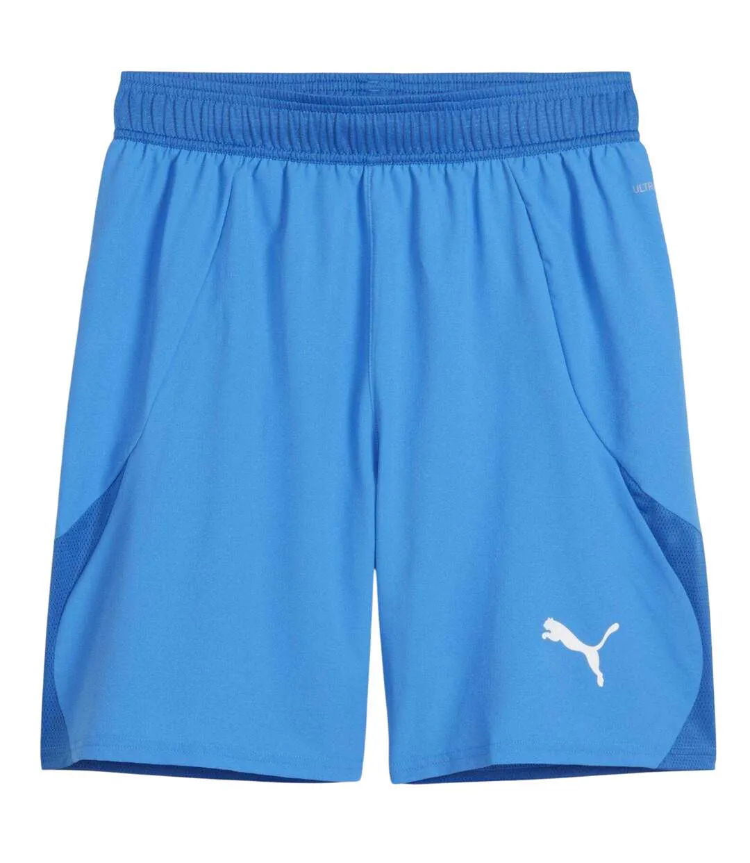 Mens Teamfinal Football Shorts Blue White Puma-1