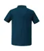 Mens Authentic Eco Polo Shirt Petrol Blue Russell-2