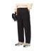Pantalon Style Charpentier Homme Noir Lacoste-1