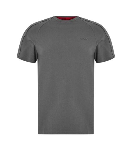 Mens Tape T-shirt Medium Grey Hugo