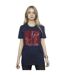 Disney Womens/Ladies The Lion King Heart Of A Lioness Cotton Boyfriend T-Shirt (Bleu marine) - UTBI29372-1