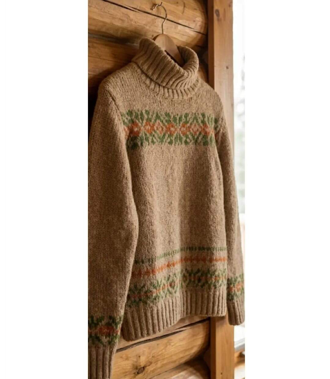 Pull col roulé UF368C-4