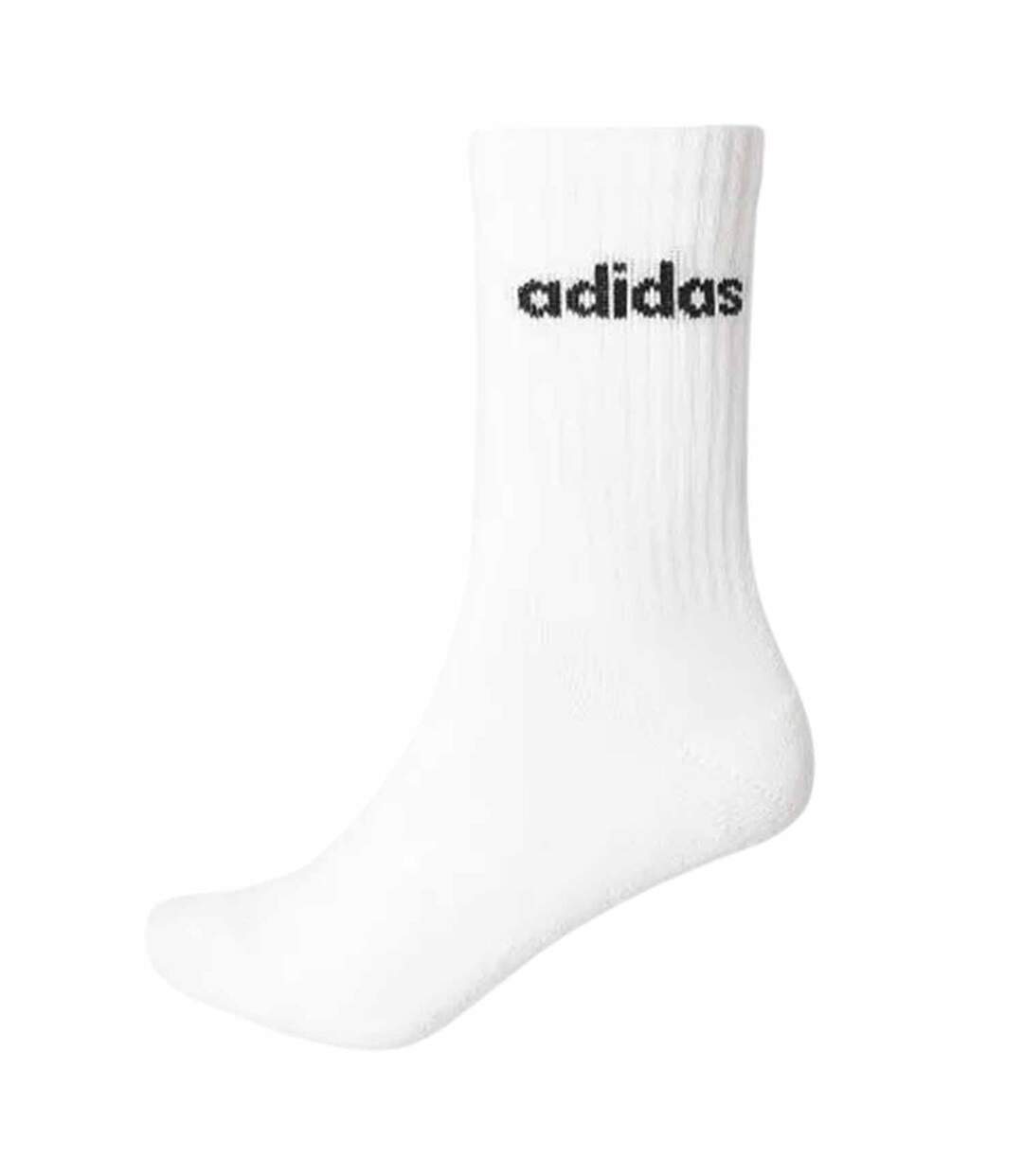 Lot De 6  Chaussettes Linear Adulte Blanc Adidas-2