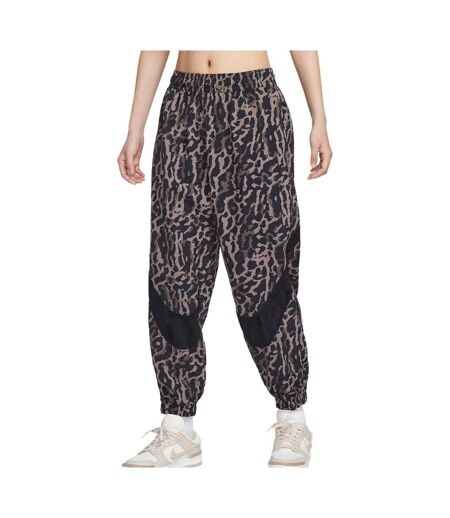 Jogging noir/marron femme nike nsw trend
