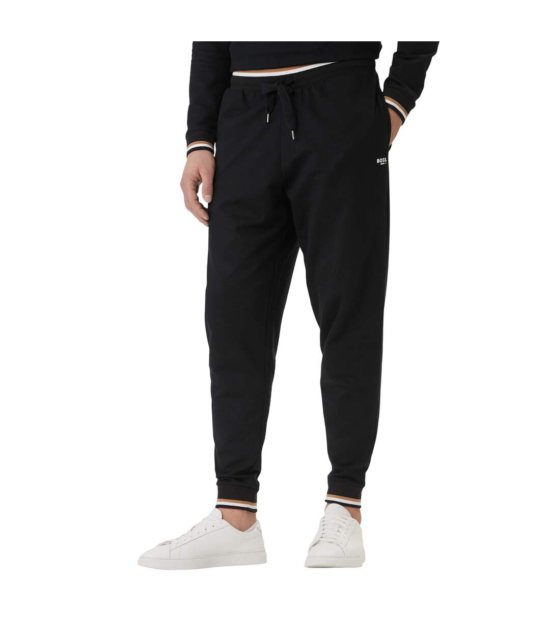 Pantalon De Jogging Iconic Homme Noir Boss-4
