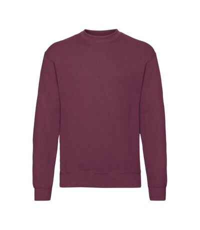 Fruit of the Loom Mens Lightweight Drop Shoulder Sweatshirt (Burgundy) - UTPC6236