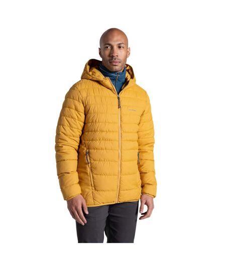 Mens Compresslite Ix Hooded Padded Jacket Beesewax Craghoppers