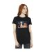 Disney Femme/Ladies Lady And The Tramp Photo Spaghetti Coton Boyfriend T-Shirt (Noir) - UTBI30743-2