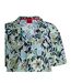 Chemise Motif/style Floral Homme Bleu Marine Blanc Hugo-3