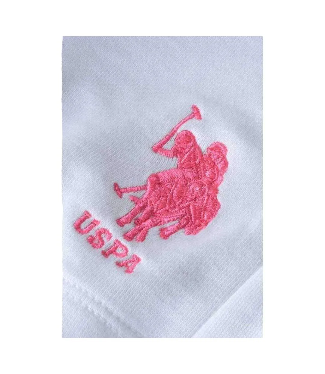 Short Motif/style Logo Homme Blanc Rose US Polo Assn-3