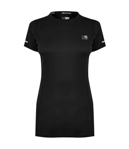 T-shirt Motif/style Imprimé Au Dos Femme Noir Karrimor