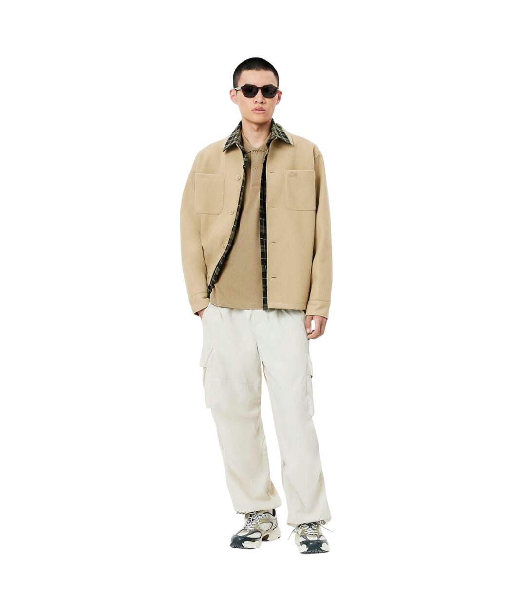 Polo Style Délavé Orginal L.12.12 Adulte Beige Lacoste-1