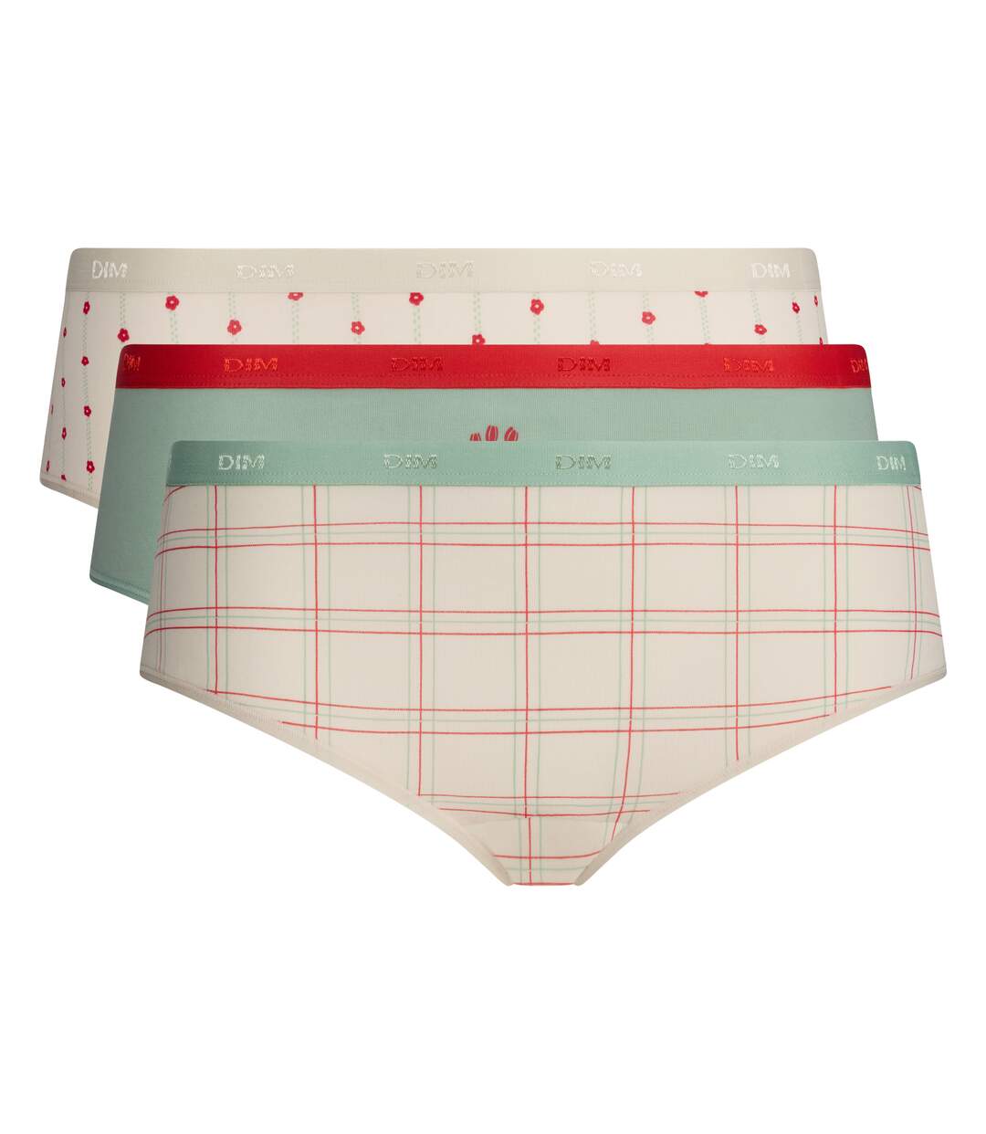 Lot de 3 Shorties Coton Les Pockets Coton-3