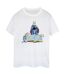 Disney Femmes/Les femmes Lilo & Stitch Reading A Book Cotton Boyfriend T-Shirt (Blanc) - UTBI30078-1