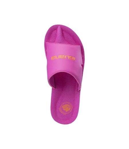 Claquettes Nika Femme Rose Iguana
