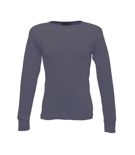 Regatta Thermal Underwear Long Sleeve Vest / Top (Denim Blue) - UTRG1430