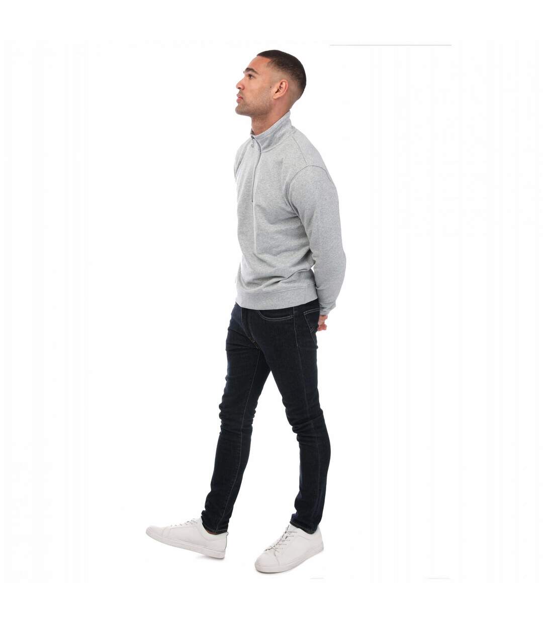 Sweat aintree homme gris chiné Farah-4