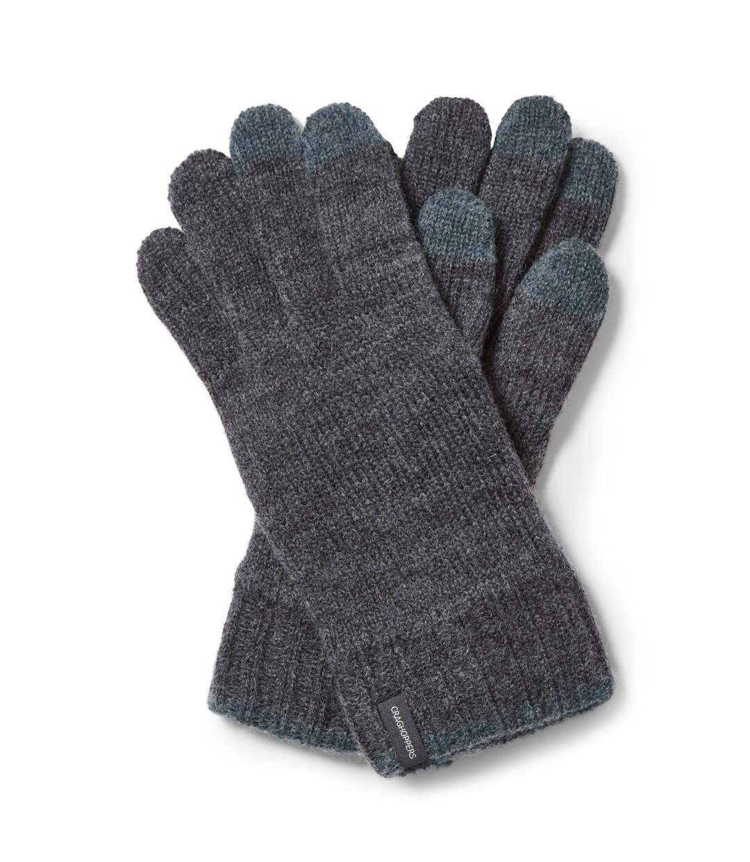 Logo Winter Gloves Black Black Pepper Craghoppers-1