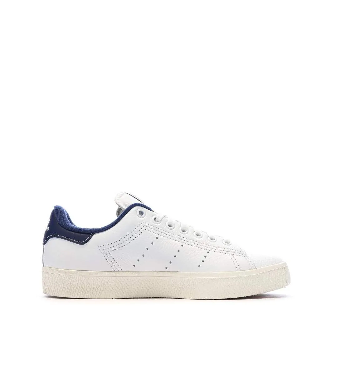 Baskets blanches/marines homme adidas stan smith-2