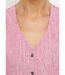 Gilet de costume rayé aspect irrégulier-4