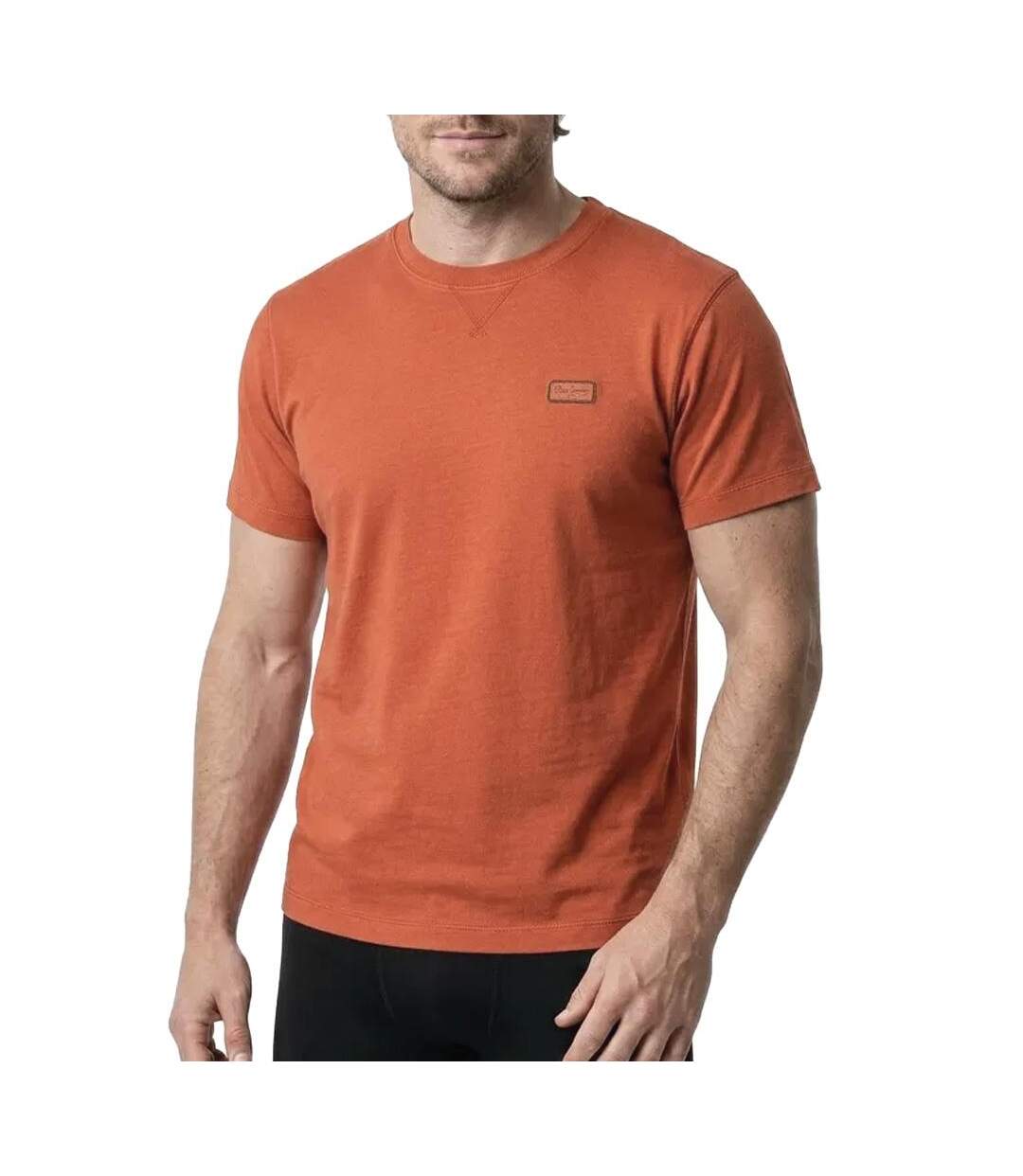 T-Shirt orange homme pepe jeans joaquin-1