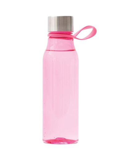 Tritan 600ml water bottle 23.5cm x 6.5cm pink Vinga