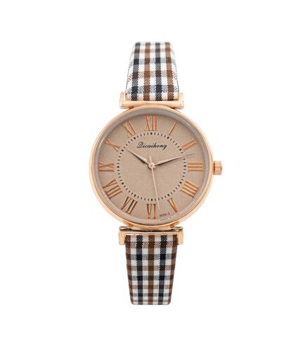 Montre pour Femme Bracelet Marron CHTIME