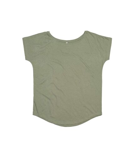 Mantis - T-shirt ample à manches courtes en coton - Femme (Olive doux) - UTBC2694