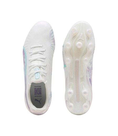 Womens/ladies King Ultimate Brilliance Artificial Ground Football Boots White Puma