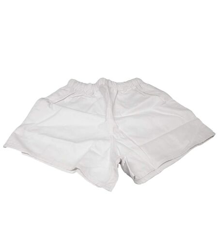 Mens New Zealand Rugby Shorts White Carta Sport