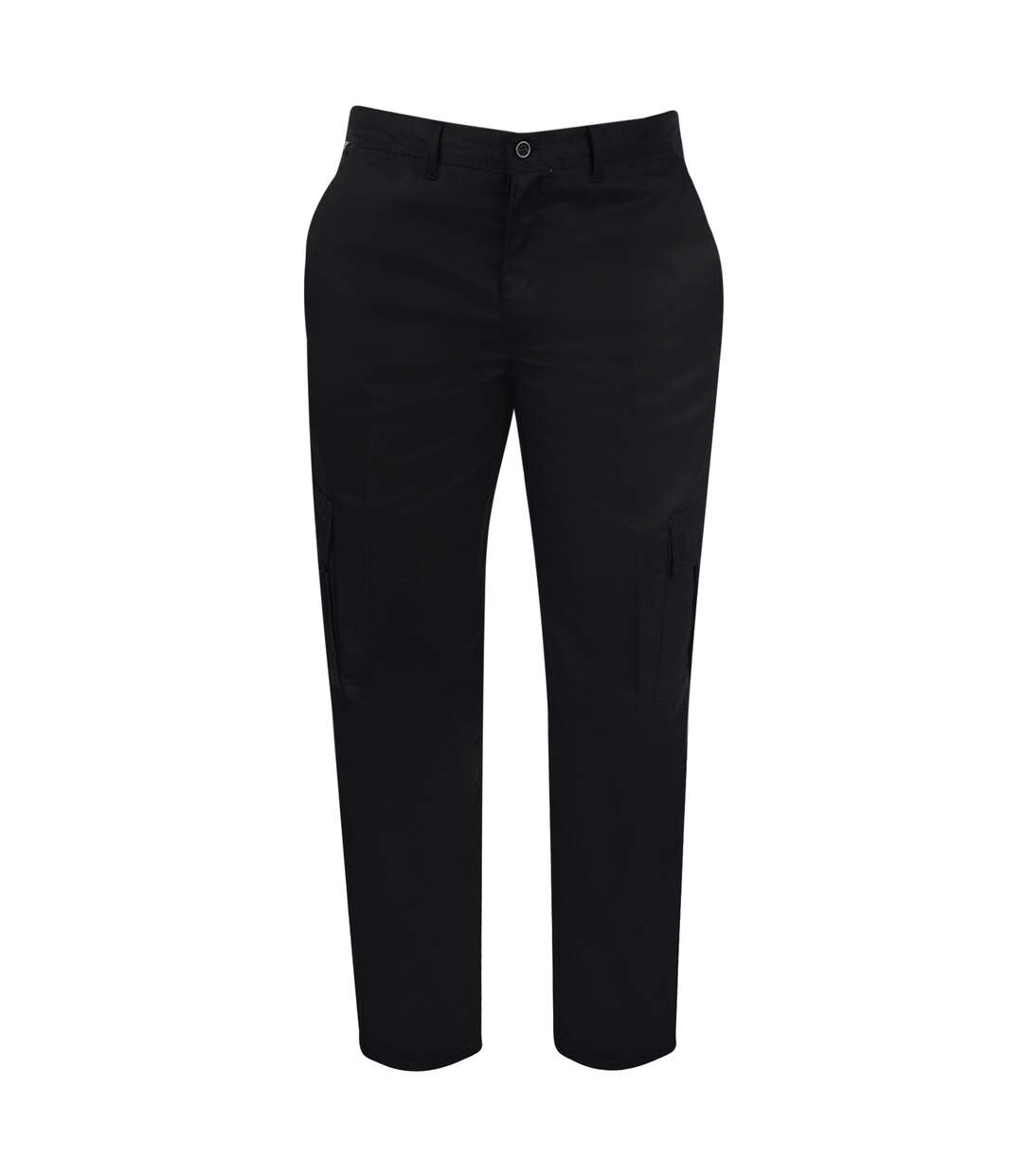 Womens/ladies cargo workwear trousers black Absolute Apparel-1