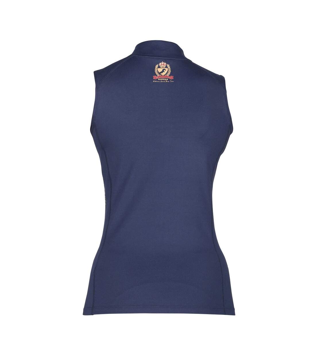 Haut thermique team femme bleu marine Aubrion-2