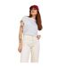 T-shirt Sans Manches Motif/style Uni Femme Blanc Vif JJXX-3