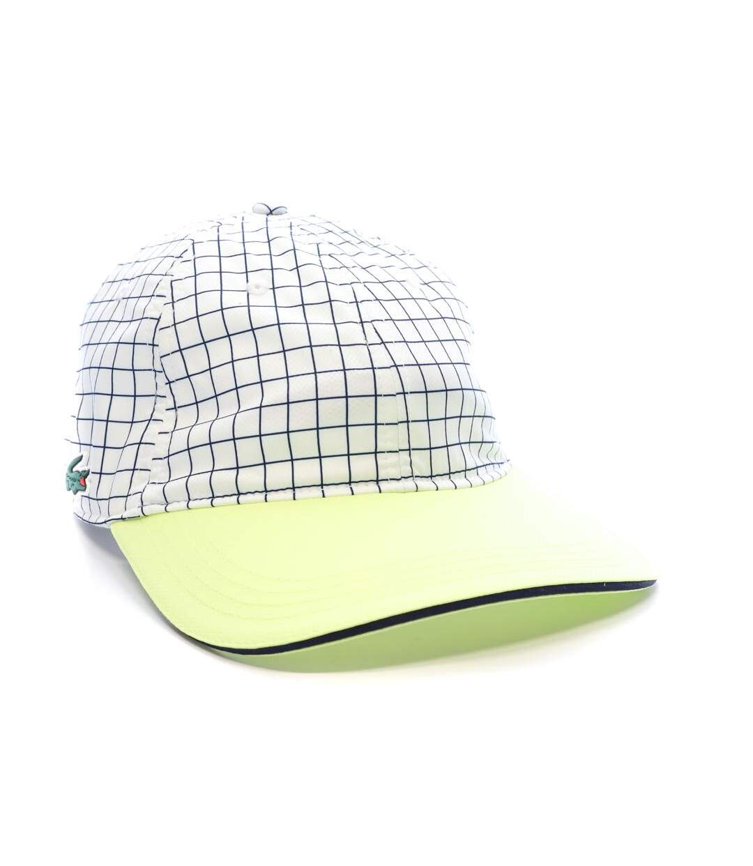 Casquette blanc/jaune  lacoste rk1097-2