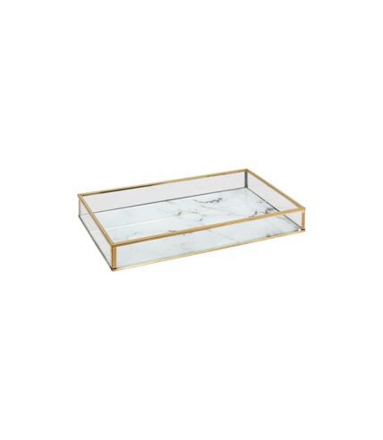 Lot de 2 Vide-Poches en Céramique Rosio 24cm Blanc