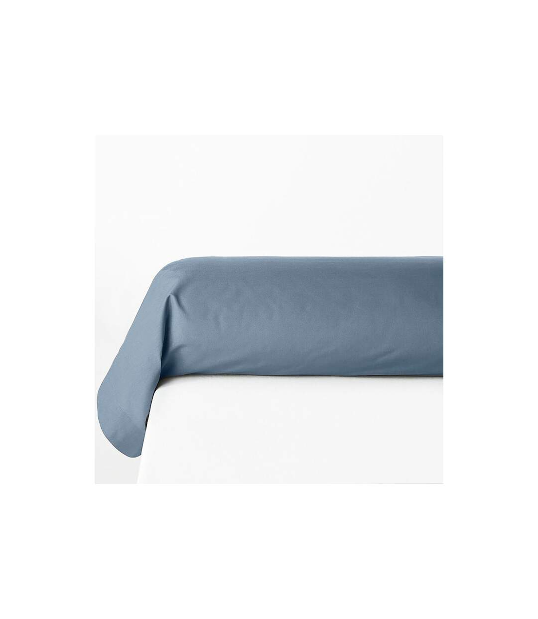 Taie de Traversin Alban 85x185cm Bleu Orage-2