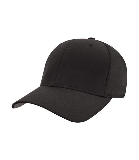 Yupoong Mens Flexfit Fitted Baseball Cap (Black) - UTRW2889