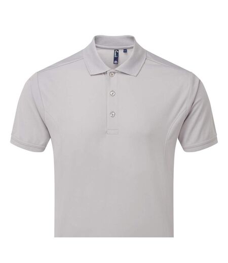 Polo Homme Argenté Premier