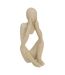 Lot de 3 Statuettes Femmes Aby 11cm Beige-3