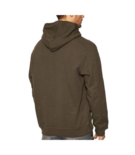 Sweat à capuche Marron Homme Calvin Klein Micro - S