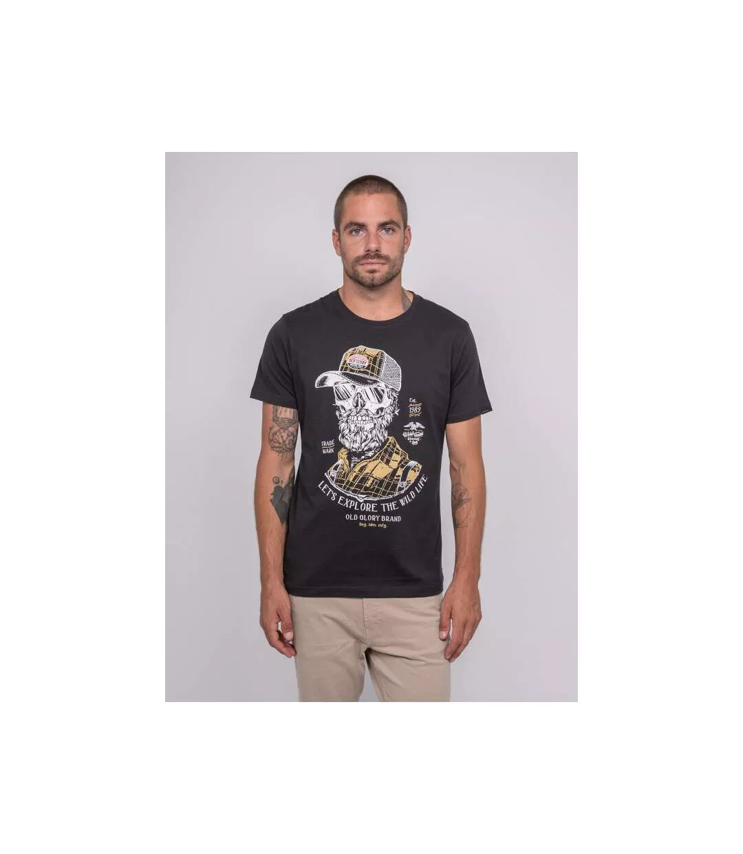 T-shirt manches courtes imprimé JAGUAR-1