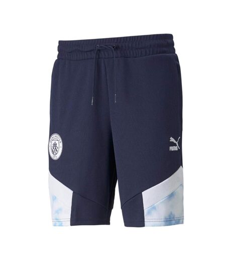 Manchester city short marine homme puma iconic