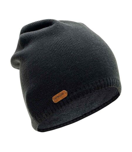 Bonnet D'hiver Motif/style Logo Winisk Adulte Noir Iguana