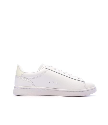 Baskets blanches femme lacoste carnabys